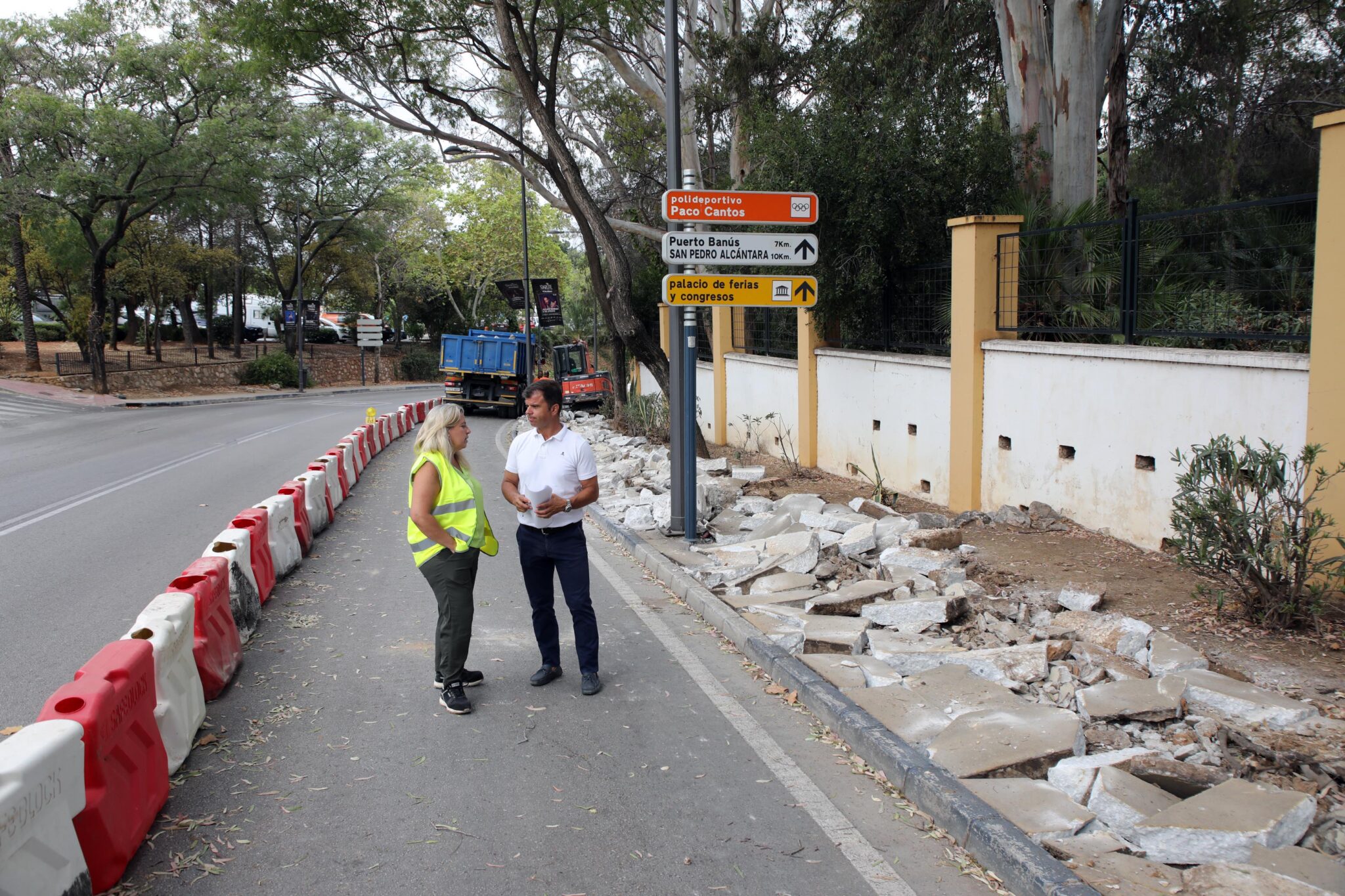 Comienzan las obras para modernizar la avenida Cánovas del Castillo y