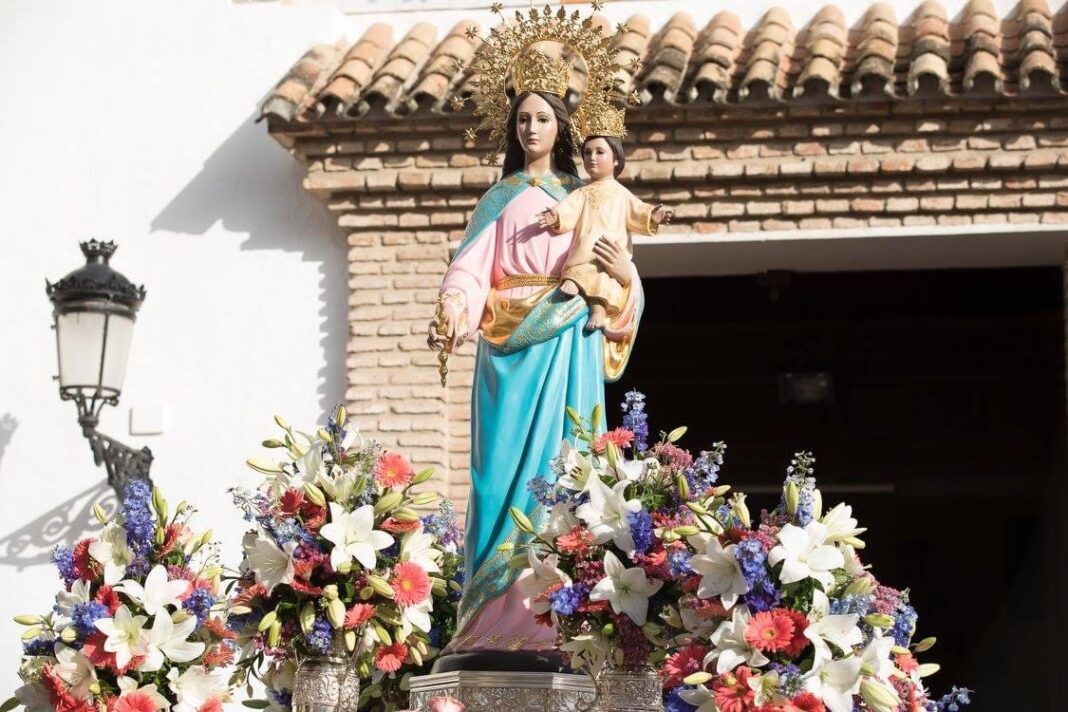 Horario e Itinerario Procesión de María Auxiliadora. Marbella 24 de Mayo del 2023
