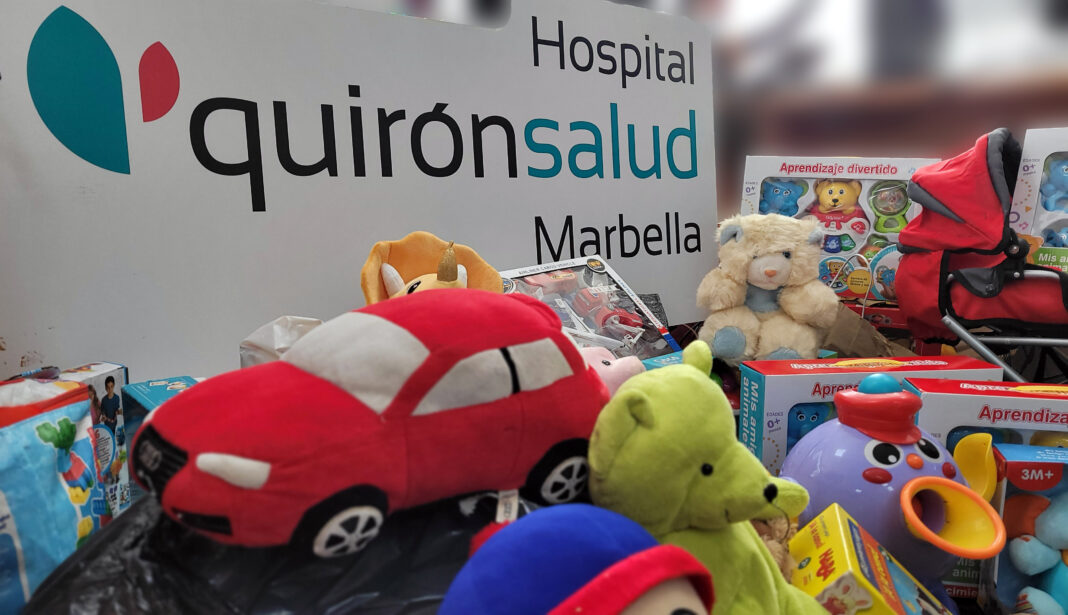 El Hospital Quirónsalud Marbella pone en marcha su tradicional campaña de recogida de alimentos y juguetes de Piel de Mariposa' - Marbella Directo