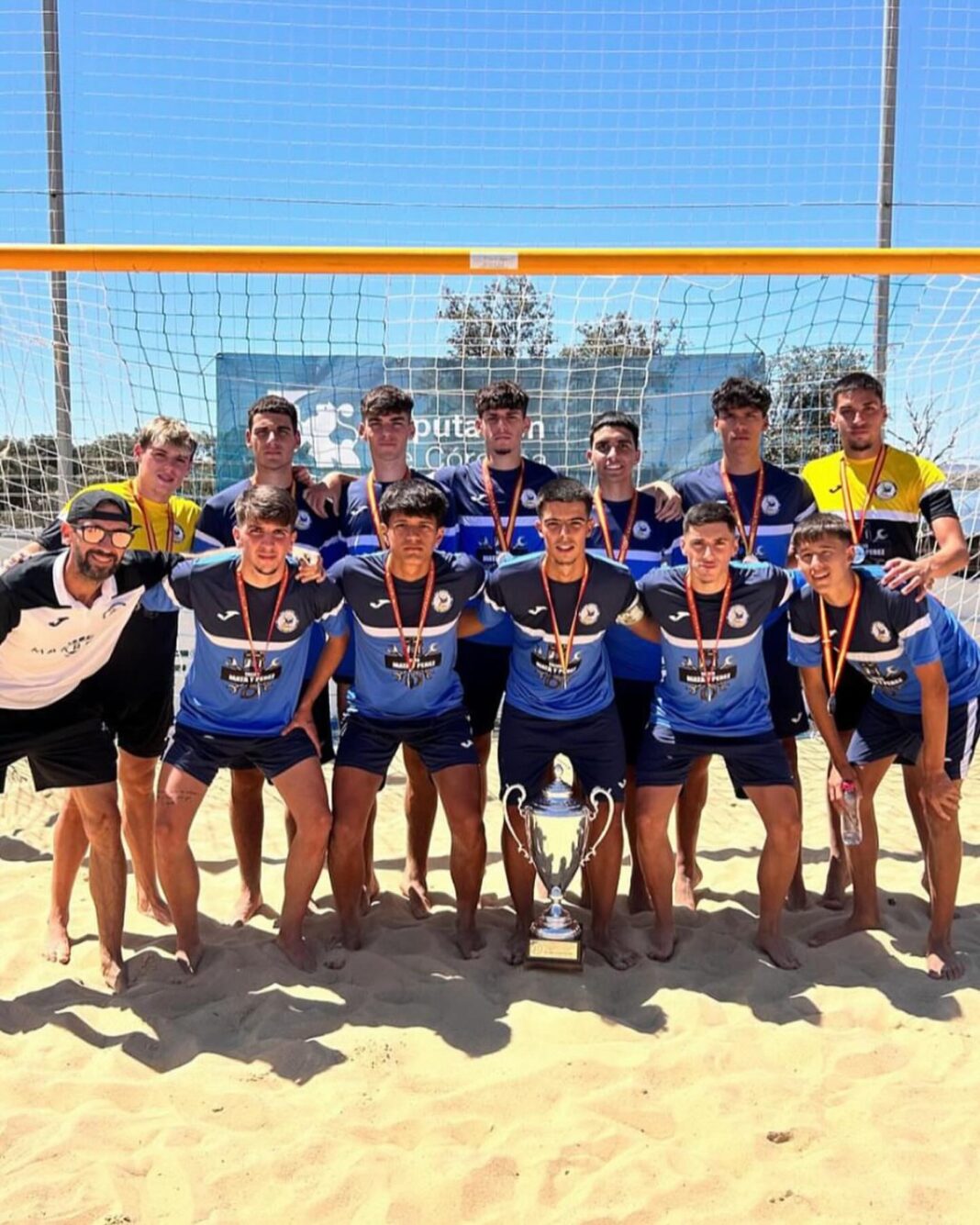 El Juvenil del CD Fútbol Playa Marbella, Subcampeón de España | Marbella  Directo