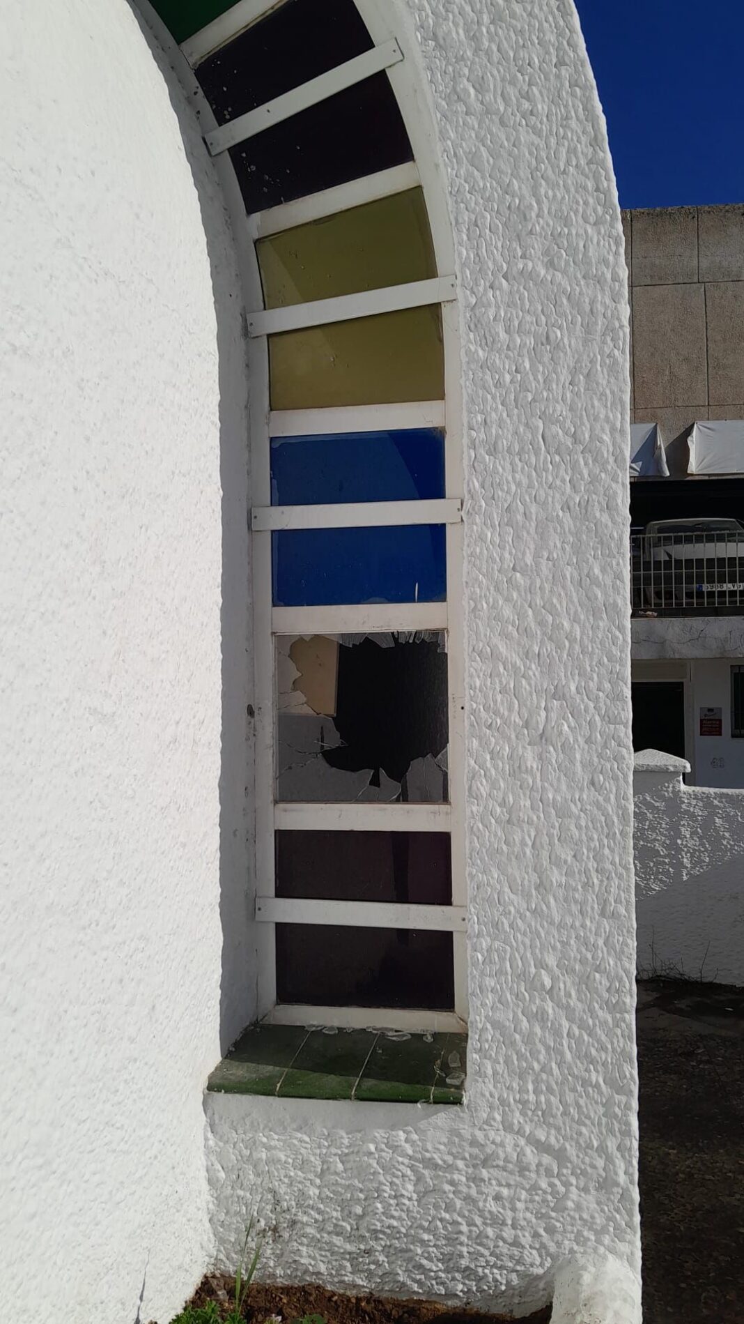 Acto vandálico en la capilla de la Virgen del Carmen de Marbella: la Policía investiga los hechos